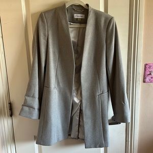 Gray Calvin Klein Blazer